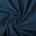 AY-012 Medium INDIGO BLUE - HAND SPUN HAND WOVEN - SAN B SOLID DYED